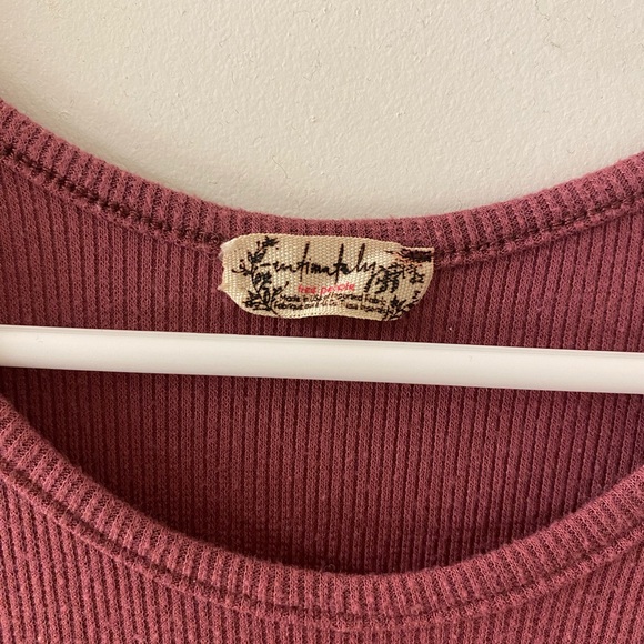 Free People High Neck Ribbed Racerback Crop - Picture 3 of 6